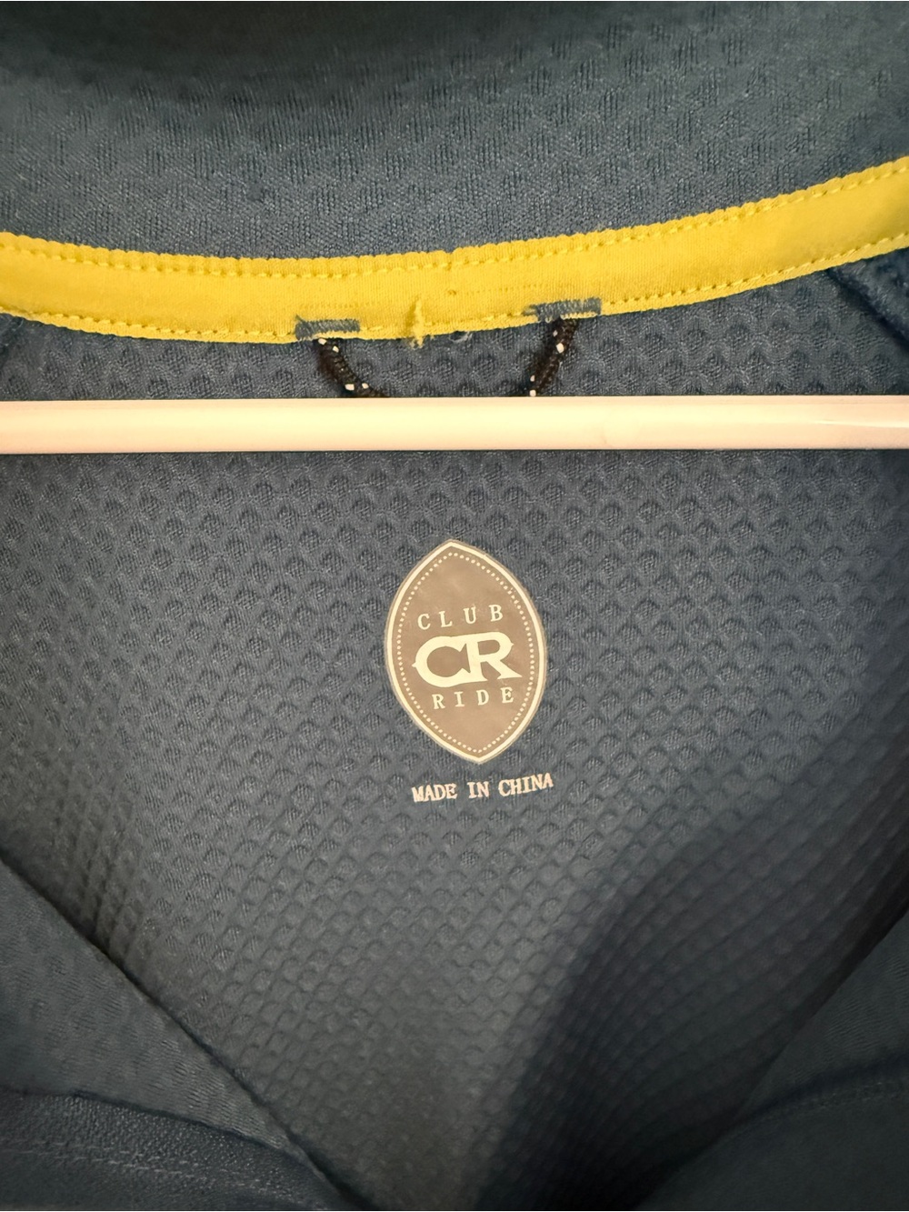 Club Ride Blue Quarter-Zip Performance Pullover XL - Picture 2 of 7